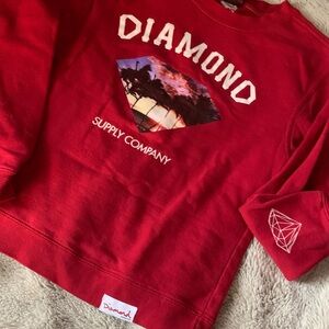 Diamond Supply Co. Red Kids Shirt